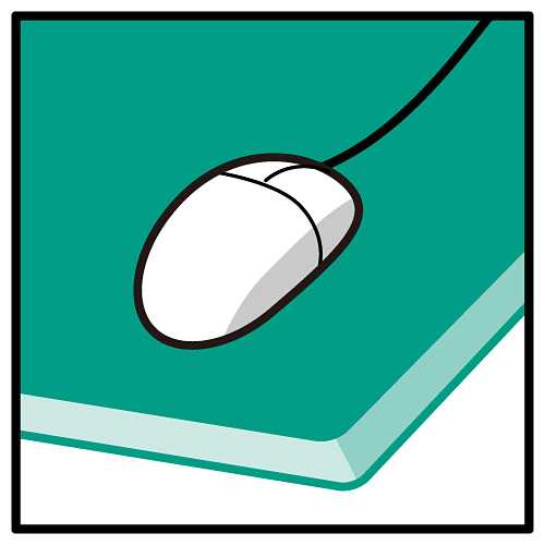 【J-41021】【プラス】＊ななめカットデスクマットOA DM-147EW【デスクマット】