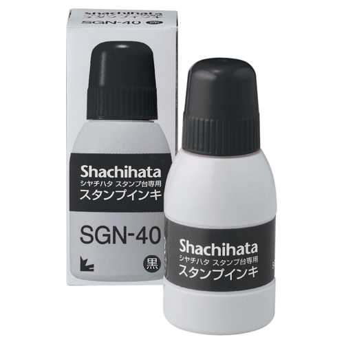 【J-323907】【シヤチハタ】補充インキ 小 SGN-40-G 緑【印章・印鑑】