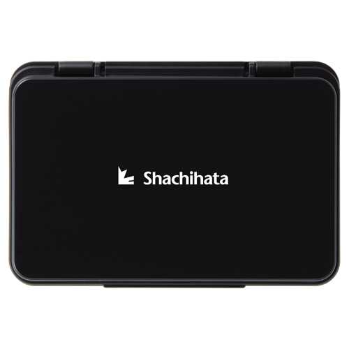 【J-321149】【シヤチハタ】スタンプ台 HGN-2-K 中形 黒【印章・印鑑】