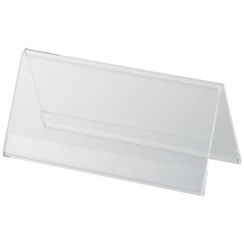 【J-348839】【VCJ】V型カード立 VCT-4E 小【店舗用品】