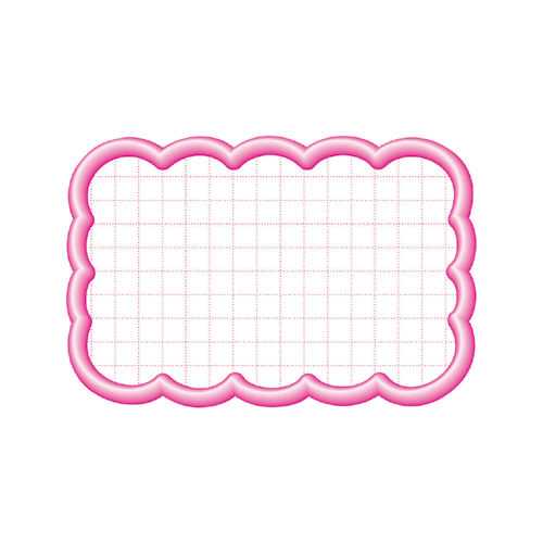 Rakuten - 【J-276031】【タカ印】抜型カード 16-4116 雲形中 ピンク【店舗用品】