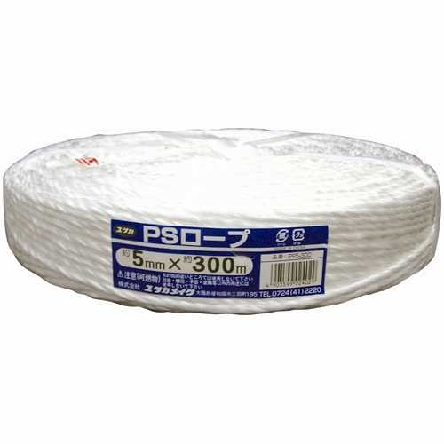 Rakuten - 【J-803423】【ユタカメイク】PSロープ 大巻 300m PS5-300【梱包・包装】