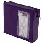 【J-461637】【クルーズ】メールバック MB-500BL A4 マチ付 ブルー【梱包・包装】