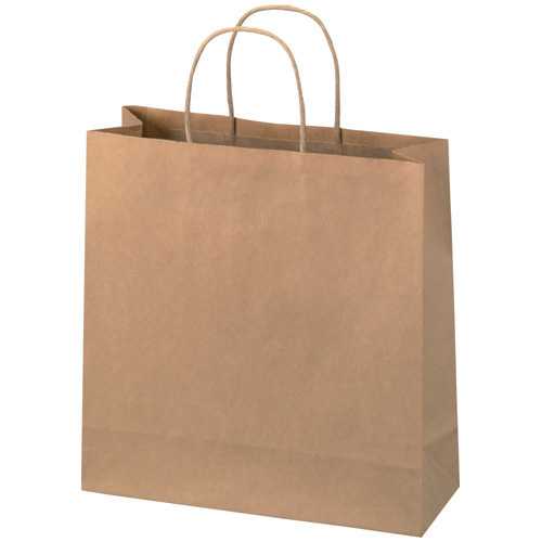 【J-354353】【ジョインテックス】手提袋 丸紐 茶 中 300枚 B288J-B6【梱包・包装】