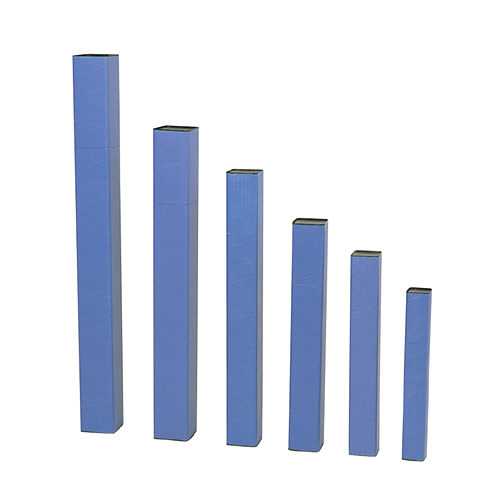 【J-341487】【三幸製図】角型紙筒 85×465mm 81-121【製図用品】