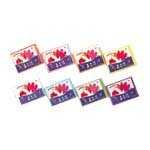 【J-285204】【合鹿製紙】おはながみ 五色鶴 500枚 もも【学童】