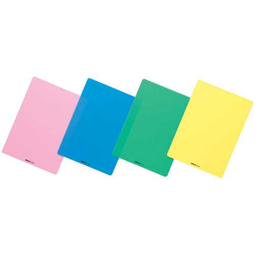 【J-349569】【共栄プラスチック】色物下敷 No.850-Y B5判 黄【学童】