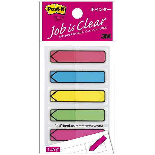 商品名 ポストイット 684NE フラッグ 商品番号 684NE 仕様 ■フィルムフラッグ（ジョーブ）■使い切りタイプ■枚数×パッド数：20×5■寸法：縦44×横12mm■色：ピーチ、スカイブルー、イエロー、キャベツ、ローズ JANコード 4547452770823重要箇所を的確に指示！