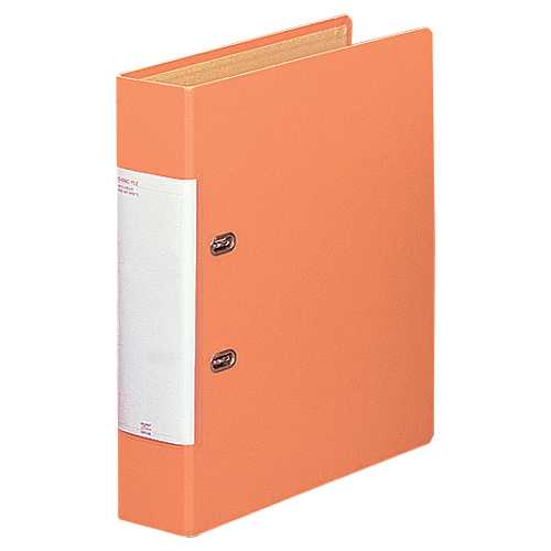 Rakuten - 【J-358335】【LIHITLAB】D型リングファイル G2250-4 A4S 橙 10冊【ファイル】