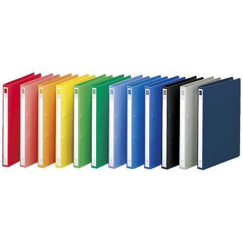 【J-525716】【LIHITLAB】リングファイル F-877-4 A4S 36mm 黄【ファイル】