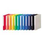 【J-526050】【LIHITLAB】パンチレスファイルZ式 F-367-3 A4S 橙【ファイル】