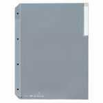 【J-88154】【プラス】クリアーホルダー FL-154HO A4S 4穴見出【ポケットファイル】