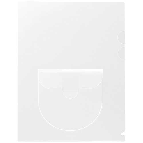 【J-88242】【プラス】ディスクポケット付ホルダー10P FL-169HO【ポケットファイル】