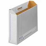 Magazine Boxes - 【J-77887】【プラス】ボックスファイル FL-097BF A3E 青 5冊【ボックスファイル】