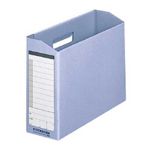 【J-87324】【プラス】ダンボックス FL-021BF A4E ブルー【ボックスファイル】(3)