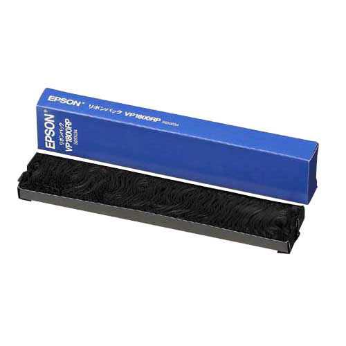 【J-564465】【エプソン】リボンパック VP1800RP 黒詰替用【リボン】