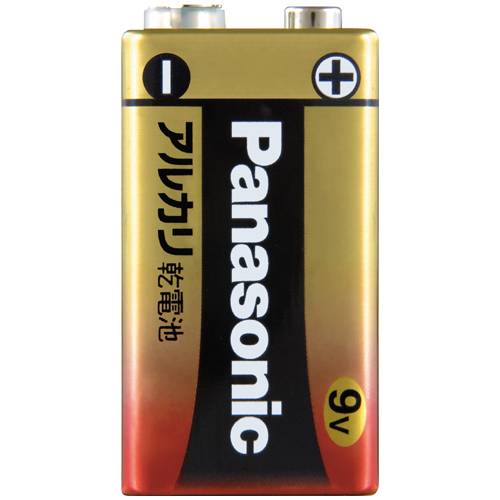 【J-262259】【Panasonic】アルカリ乾電池 9V 6LR61XJ/1S【電池・電球】
