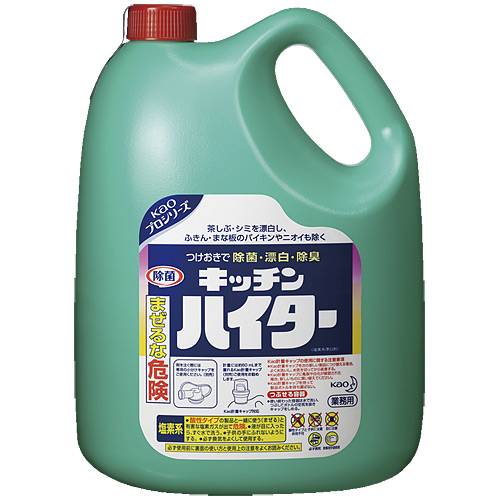Rakuten - 【J-188640】【花王】キッチンハイター 業務用 5kg【掃除用品】