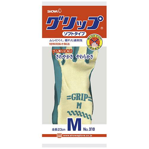 【J-892223】【ショーワ】作業用手袋 ショーワグリップ M 310-M【掃除用品】
