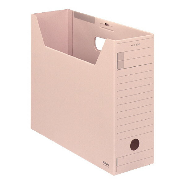 ファイルボックス-FS(Fタイプ)フタ付きA4 ピンク A4-LFFN-P コクヨ