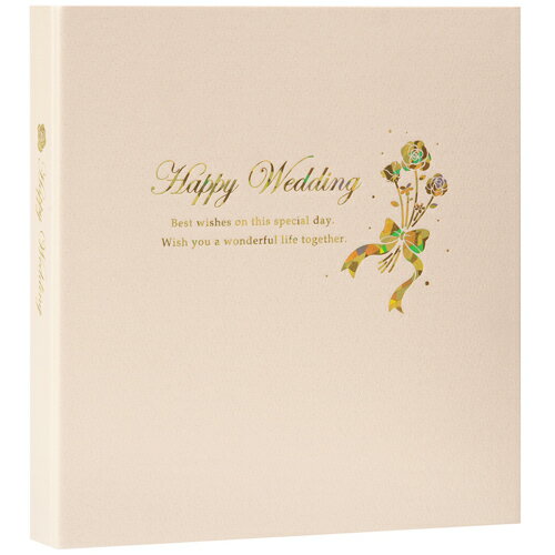 大切な人へのおくりものに ウエディング チェキアルバム ピンク XP-1122-21 黒台紙 セキセイ