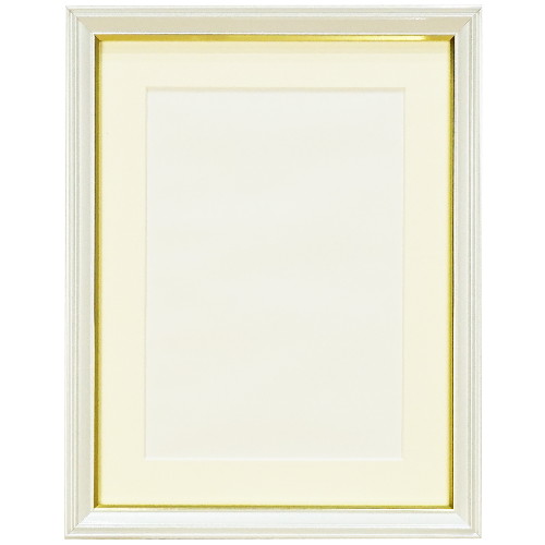 Rakuten - V入山肖像額 白 2L ホワイト VSIY-2L-WH 万丈