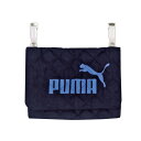 PUMA(プーマ)ポケットポーチ ネイビー おでかけウォレット 移動ポケット 小学生 男の子 PM416NB クツワ