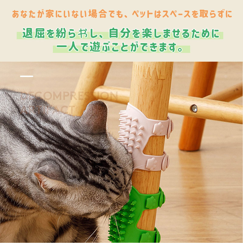 痒み止めブラシ ペット猫ブラシ 2点セット ペ...の紹介画像2