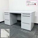 【法人様宛限定商品】内田洋行 FEED®-Rデスクシステムシリーズ 両袖デスク 品名:FRFP 1400PD MG サイズ:W1400×D700×H7...