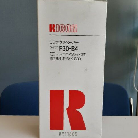 Rakuten - RICOH リファクスペーパー タイプF30-B4(純正) 箱に汚れあり