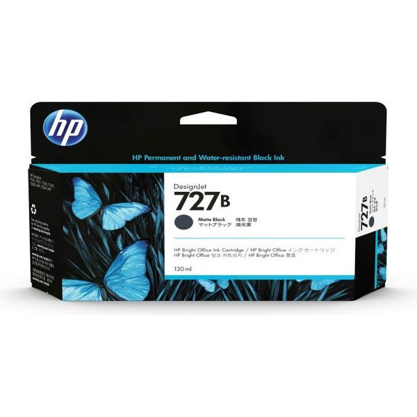Rakuten - HP　727B　インクカートリッジ　マットブラック　130ml　3WX13A