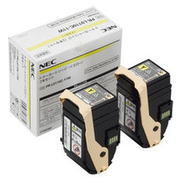 Rakuten - NEC PR-L9110C-11W　イエロー　2本セット　トナーカートリッジ（純正）