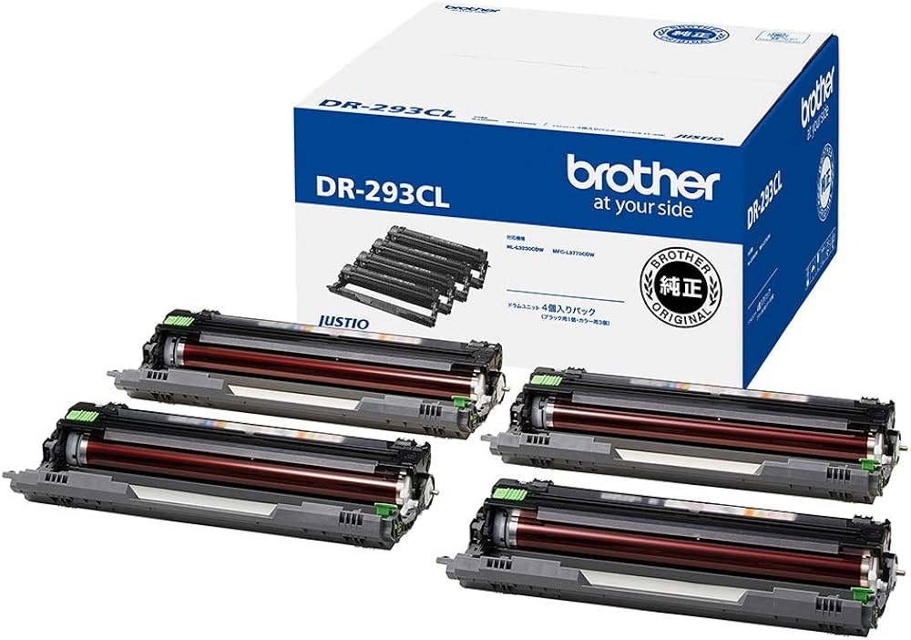 Rakuten - ブラザー　ドラムカートリッジ　DR-293CL-CMY/DR-293CL-BK　4色セット　純正