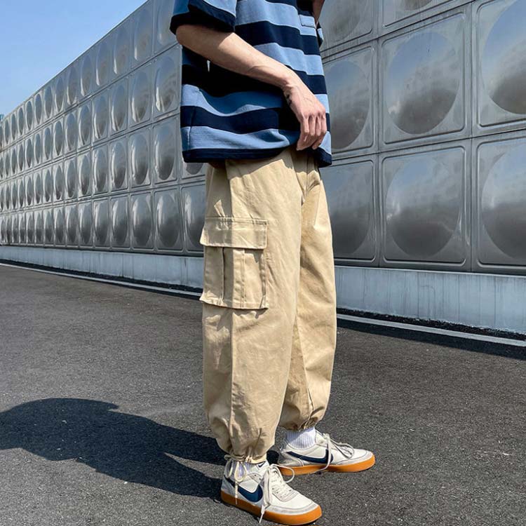 カーゴパンツ メンズ ワイドパンツ レディース 男女兼用 カーゴ ワイド ボトムス ...