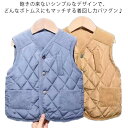 中綿ベスト キッズ 女の子 男の子 コーデュロイ 綿 冬 春 ジュニア コットン 前開 き おしゃれ 無地 シンプル 重ね着 ゆったり 動きやすい 子供服 トップス