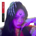 左右2個セット ハロウィン コスプレ ハロウィンヘアゴム ハロウィンヘア髪飾り ハロウィンヘアグリップ ハロウィンヘアピン ハロピン ウィッチ ヘアアクセサリー ヘッドピース 仮装(3)