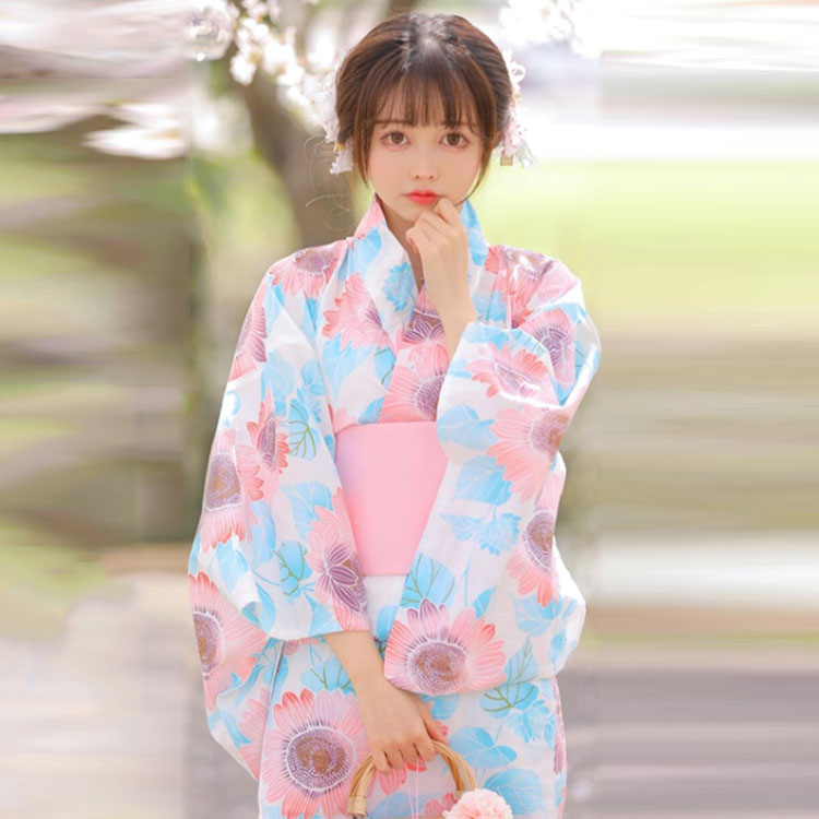 浴衣 ゆかた yukata レディース 女性 洗える 街着 お出かけ お稽古 ショッピング ...