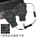 【送料無料】電熱手袋グローブ 防寒具 男女兼用 電熱 グローブ ヒーター 手袋 防寒 3段階温度調節可能 男女兼用 水洗いOK 両面発熱 バッテリー USB 暖...