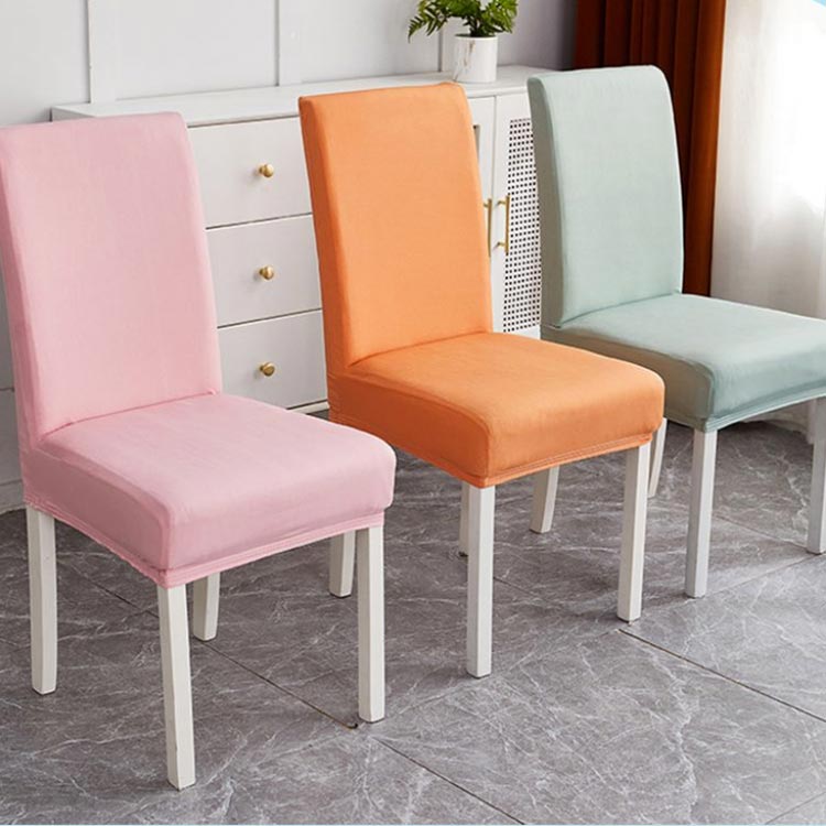 背もたれ ひんやり フルカバー 夏用 2枚セット!ダイニングチェアカバー 接触冷感 チェアーカバー イスカバー 椅子カバー フィット 座椅子カバー 背もたれ ストレッチ イスカバー 北欧 夏 椅子カバー 高級感 無地 洗える 伸縮性 フィットカバー ストレッチ