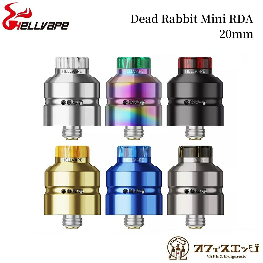Hellvape Dead Rabbit Mini RDA 20mm ӥ塼ƥ22mm° vape rda ٥  ȥ...