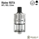 Ambition Mods × gentleman Club Ripley MTL/RDL RDTA【SSカラー】アンビション リプリー 電子タバコ アトマイザー vape RBA 本体 ベイプ 22mm シルバー Silver rta RTA replay リプレー リプレイ T-49