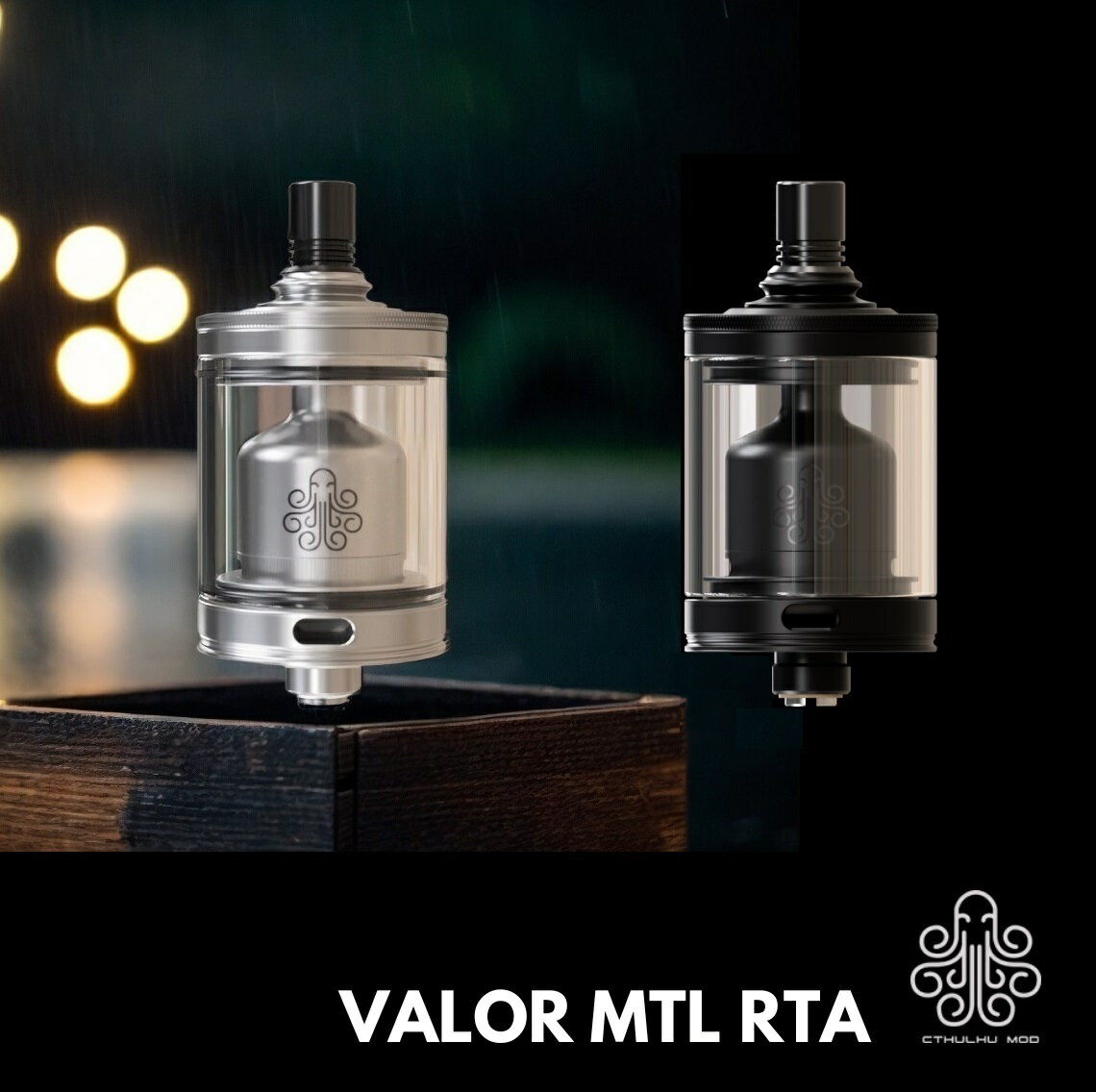 Cthulhu mod VALOR MTL RTA 22mm クトゥルフ クツルフ モッド バロー  ...