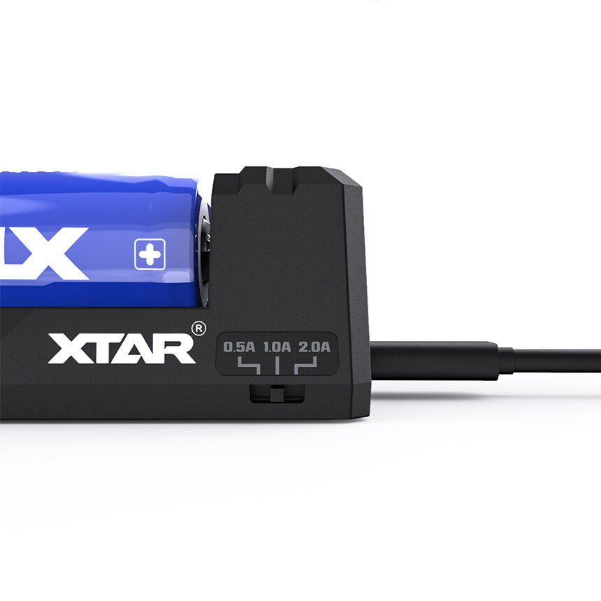 XTAR FC2 バッテリー充電器 Type-C 充電 バッテリーチャージャー/エクスター/電子タバコ ベイプ vape Battery Charger 充電器 リチウムイオンバッテリー 14500 18350 18490 18500 18650 20700 21700 26650 [T-73] 2