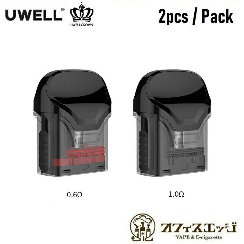 UWELL Crown Pod kit PODȥå 1ѥå2ۡ0.6/1.0Refillable Cartridges 饦 桼 å С ٥ ŻҥХ vape ڥ ȥå ݥå ݥå [J-26]פ򸫤