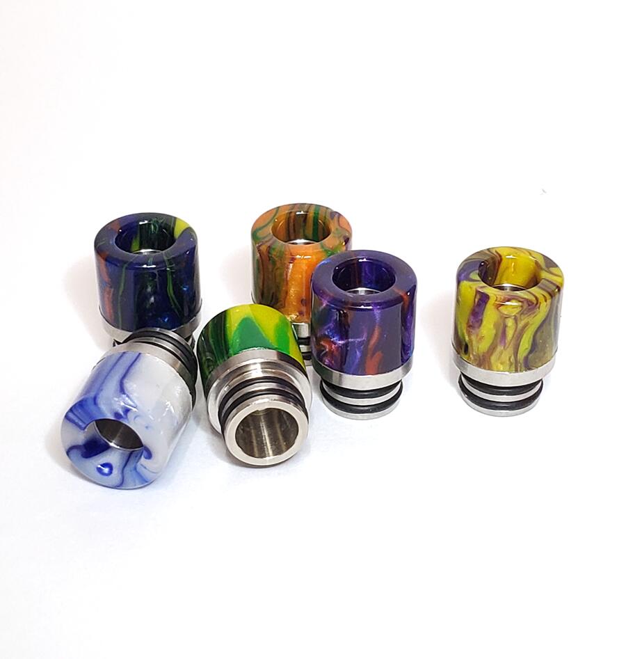 電子タバコ専門店　オフィスエッジの510規格 エポキシレジンドリップチップ 510ドリップチップ マウスピース 電子たばこ driptips ベイプ ドリップチップ vape [Z-27]｜アングル3