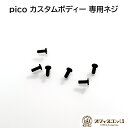 Eleaf iStick Pico カスタムボディー 専用ネジ 6個セット オフィスエッジオリジナルカスタムピコボディ用 イーリーフ ピコ 予備 スペア