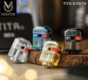 商品名 VEEPON TITA-X RDTA 商品説明 本製品はBORO対応デバイスに使用可能 付属エアフローピン ( 1.0 / 1.2 / 1.5 / 2.5 / 3.0 / 3.5 / Closed ) タンク内ステンレスメッシュガーゼ採用で リキッドがコットンにスムーズに供給されます。 サイズ:39.4 x 25.5 x 16.1 mm 素材:SS316 + PCTG 内容品 1x TITA X RDTA エアーフローピン (1.0/1.2/1.5/2.5/3.0/3.5/Closed) 2x エアーフローキャップ 4x ステンレスメッシュガーゼ 1x アクセサリーバック 注意事項 ■本製品はBoro規格デバイスに適合いたしますが、 全てのBoro規格デバイスで動作を保証するものでは ございませんので予めご了承ください。