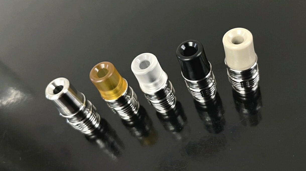 電子タバコ専門店　オフィスエッジのFOUR ONE FIVE 415 katana カタナV3 -971-Reborn 510ドリップチップ【日本製】【国産】【510規格】フォーワンファイブ [B-80]｜アングル3