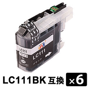 LC111BK �u���b�N  6�{�Z�b�g  �݊��C���N�J�[�g���b�W