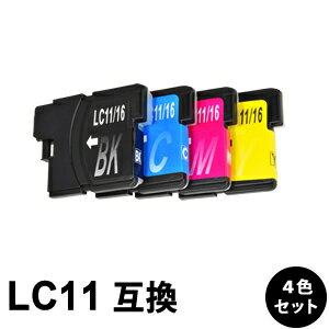 LC11-4PK 【4色セット】 互換インクカートリッジ